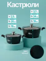 Набор посуды для приготовления, 7 предм.