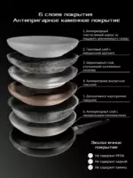 Кастрюля к3, Алюминий, 1,3 л, 2,3 л, 4,1 л, 5 предм.