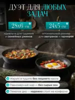 Кастрюля k10, Литой алюминий, 1,3 л, 2 л, 2,1 л, 10 предм.